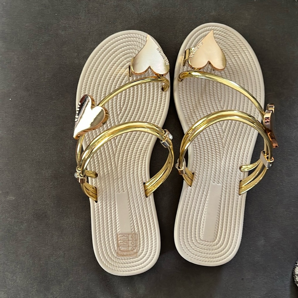 Brand new! Gold slides